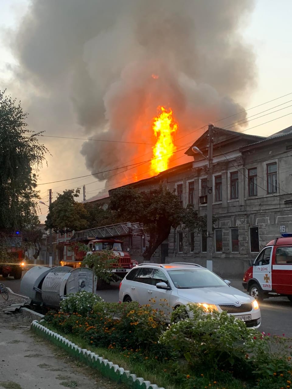 В Харькове пожар в жилом доме унес жизни двух людей